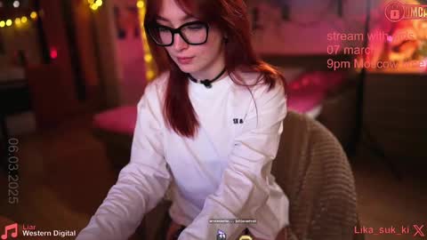 Lika ginger  Jessy blond   online show from 03-06-25, 08:16