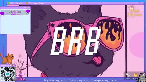 Tutti  online show from 10-13-25, 01:00