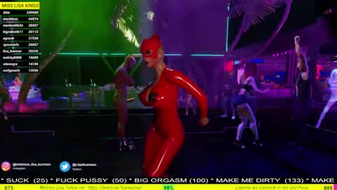  MISTRESS LISA  FIRST 3DXCHAT CAMGIRL   3dxchat anime gaming mistress domina online show from 01-06-25, 08:18