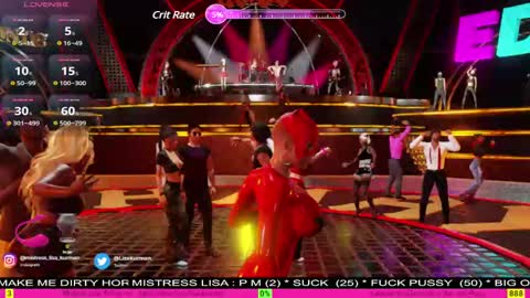  MISTRESS LISA  FIRST 3DXCHAT CAMGIRL   3dxchat anime gaming mistress domina online show from 01-07-25, 08:42