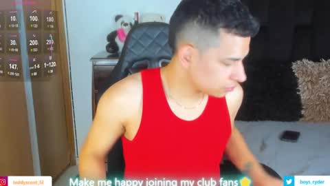  Follow me on Twitter boys ryder and instagram teddyscoot 12  online show from 03-07-25, 12:23