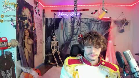 Snapshot of thejohnnystone chatting on 10-17-25, 12:14 Johnny Stone online show from 10-17-25, 12:14