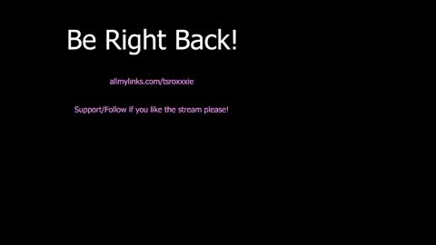 Snapshot of tsroxxxie chatting on 09-25-25, 07:50 Roxxxie online show from 09-25-25, 07:50