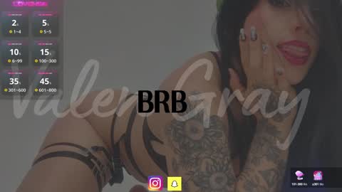 Snapshot of valengray chatting on 01-25-25, 07:49 Valen online show from 01-25-25, 07:49