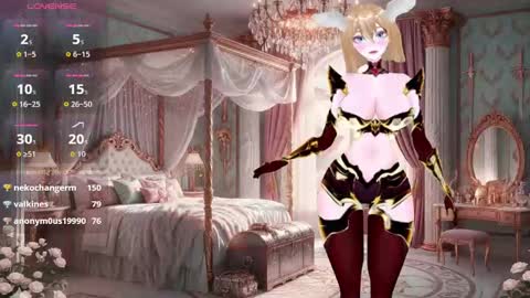 Snapshot of valkiechan chatting on 11-19-25, 10:37 Valkie-Chan online show from 11-19-25, 10:37