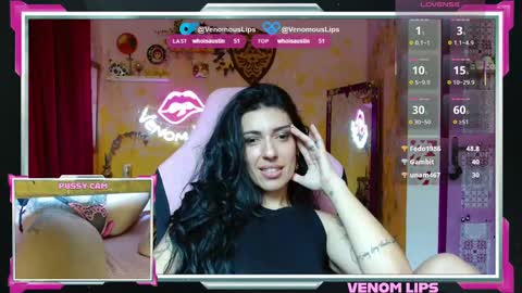 Snapshot of venomouslips chatting on 10-13-25, 02:39 VenomLips online show from 10-13-25, 02:39