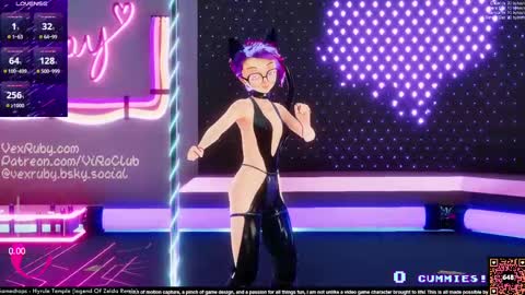 Snapshot of vexruby chatting on 02-16-25, 01:03 Vex Ruby online show from 02-16-25, 01:03