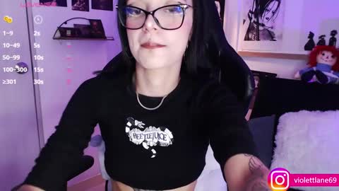 Snapshot of violettlane chatting on 01-22-25, 10:05 Violeta online show from 01-22-25, 10:05