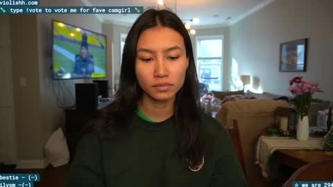 follow me on twitter violishh and ig violishh  online show from 01-04-25, 08:16