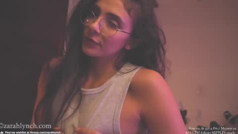 Snapshot of zarahlynch chatting on 03-01-25, 12:39 Miss Lynch Next show 2911 online show from 03-01-25, 12:39