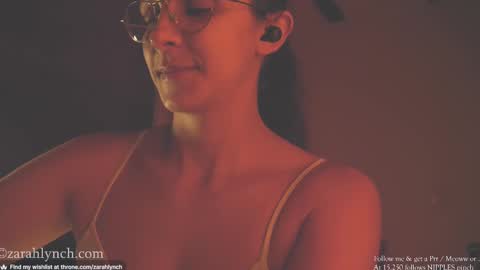 Snapshot of zarahlynch chatting on 03-04-25, 04:17 Miss Lynch Next show 2911 online show from 03-04-25, 04:17