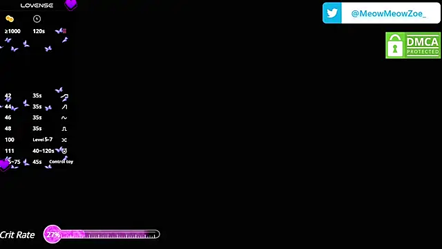 MeowMeowZoe online show from 01-17-25, 12:31