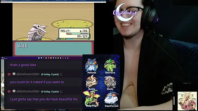 CryptidIndrid online show from 12-31-24, 11:49