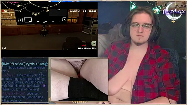 CryptidIndrid online show from 02-15-25, 02:04