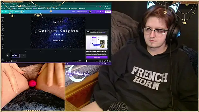 CryptidIndrid online show from 03-14-25, 05:48