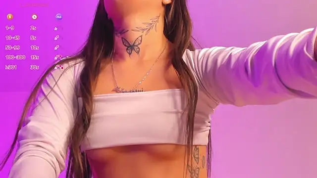 Snapshot of Andrea_flow chatting on 02-01-25, 01:30 Andrea flow online show from 02-01-25, 01:30