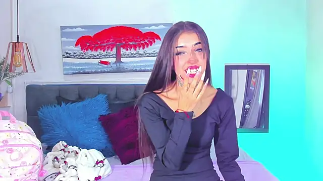 Snapshot of Andrea_flow chatting on 02-19-26, 02:02 Andrea flow online show from 02-19-26, 02:02