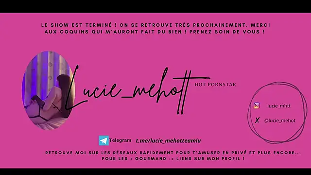 lucie mehott online show from 02-24-25, 09:09