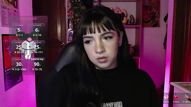 Snapshot of ninfa1_ch chatting on 10-30-25, 01:18 ninfa1 ch online show from 10-30-25, 01:18