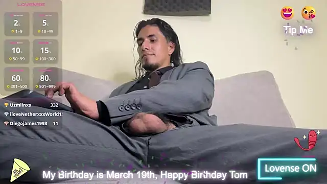 Tom blunt96 online show from 03-20-25, 03:56