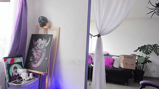 Snapshot of witchviolet chatting on 09-26-25, 07:40 witchviolet online show from 09-26-25, 07:40