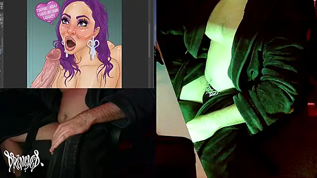 DrenchedArt online show from 12-24-24, 07:06