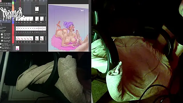 DrenchedArt online show from 09-25-25, 04:16