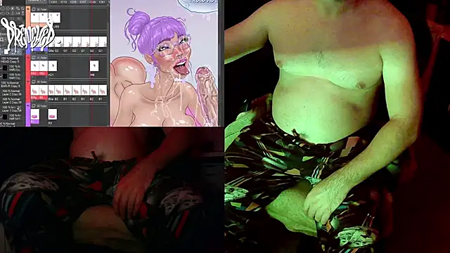 DrenchedArt online show from 10-04-25, 04:54