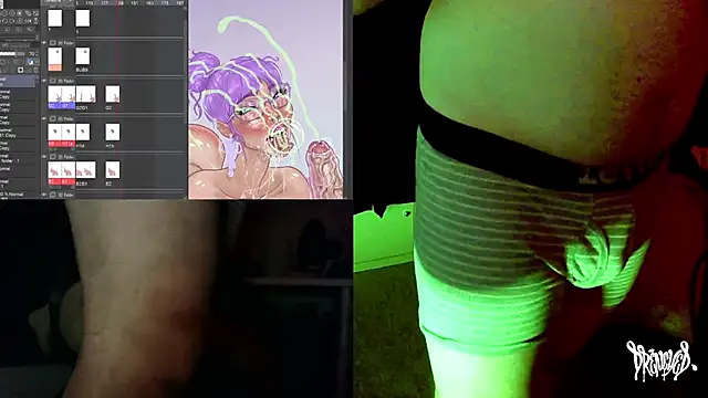 DrenchedArt online show from 10-07-25, 04:20