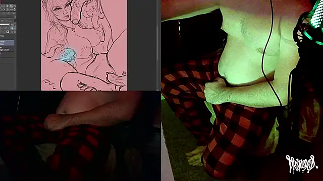 DrenchedArt online show from 10-31-25, 01:39