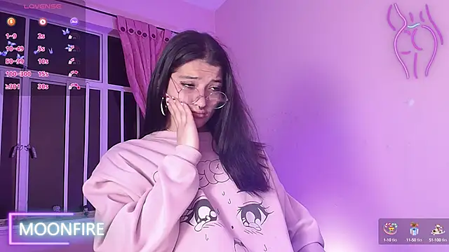 moonfiredancer online show from 02-21-25, 03:12