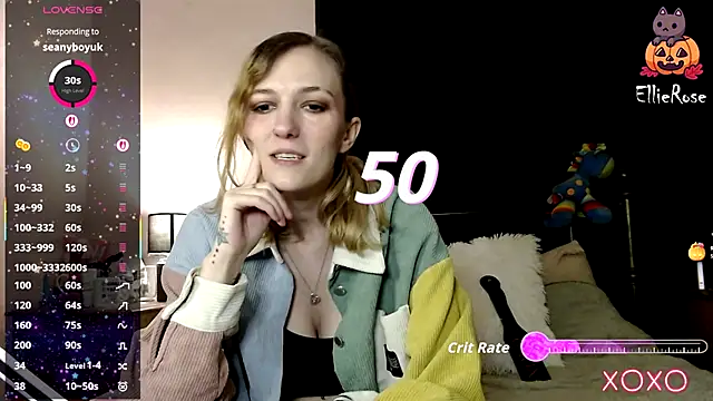 Snapshot of EllieeRose chatting on 10-27-25, 02:48 EllieeRose online show from 10-27-25, 02:48