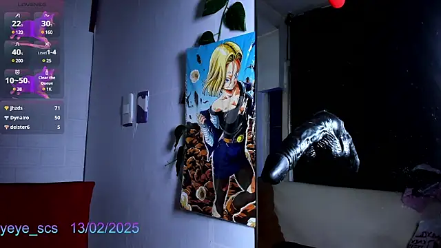 Snapshot of Yeye_scs chatting on 02-13-25, 03:14 Yeye scs online show from 02-13-25, 03:14