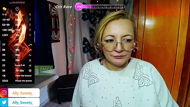 Ally Sweety online show from 10-02-25, 08:38