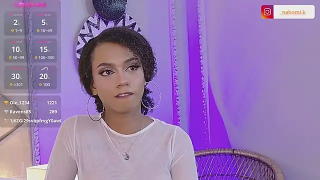 Snapshot of Nahomi_King chatting on 01-25-25, 07:39 Nahomi King online show from 01-25-25, 07:39