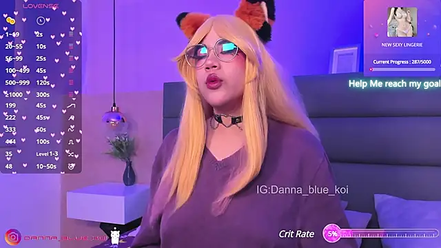 blue koi online show from 01-21-25, 07:28