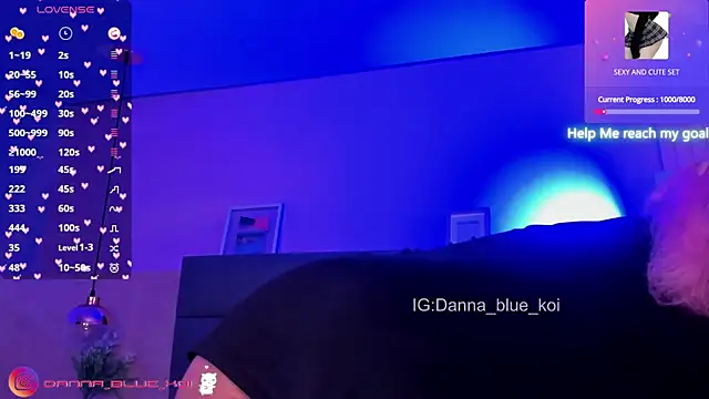 blue koi online show from 01-26-25, 03:36