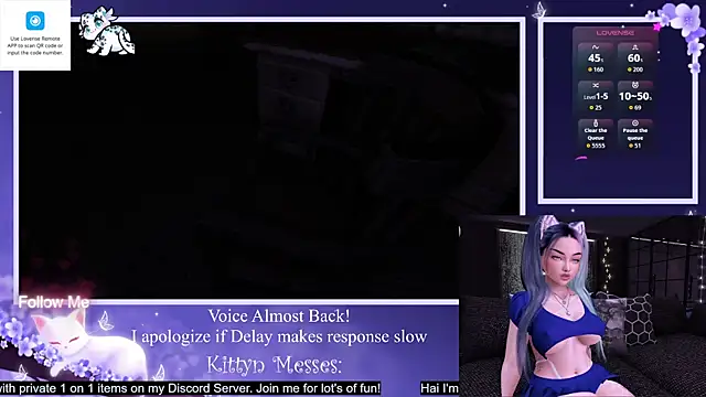 Snapshot of SassyKittyn chatting on 10-22-25, 06:13 SassyKittyn online show from 10-22-25, 06:13