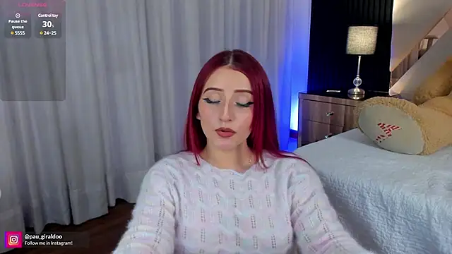 Snapshot of misspaulinaa chatting on 01-07-25, 11:14 misspaulinaa online show from 01-07-25, 11:14