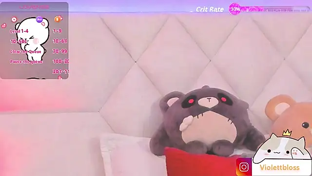Violettbloss online show from 11-19-25, 03:06