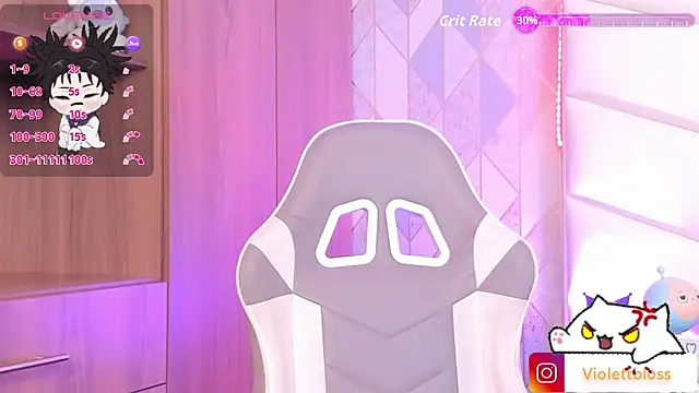 Violettbloss online show from 02-05-26, 03:33