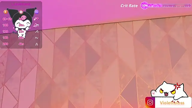 Violettbloss online show from 02-25-26, 03:38