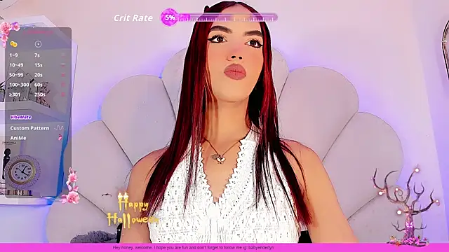 Snapshot of Babyenderlyn chatting on 10-26-25, 01:28 Babyenderlyn online show from 10-26-25, 01:28