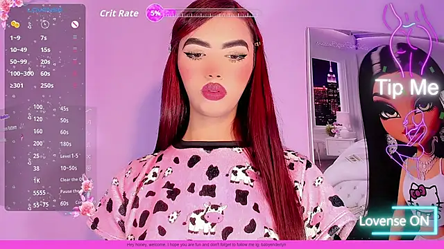 Snapshot of Babyenderlyn chatting on 11-06-25, 01:34 Babyenderlyn online show from 11-06-25, 01:34