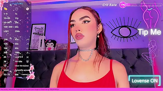 Snapshot of Babyenderlyn chatting on 11-08-25, 01:55 Babyenderlyn online show from 11-08-25, 01:55