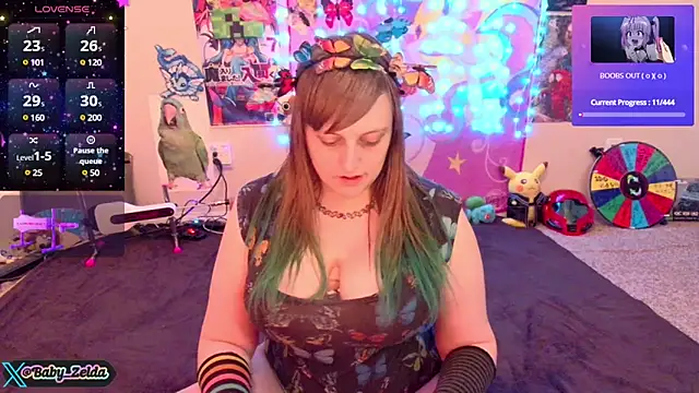 BabyZelda online show from 12-31-24, 02:14