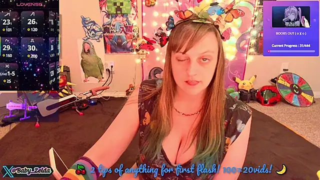 BabyZelda online show from 03-23-25, 08:26