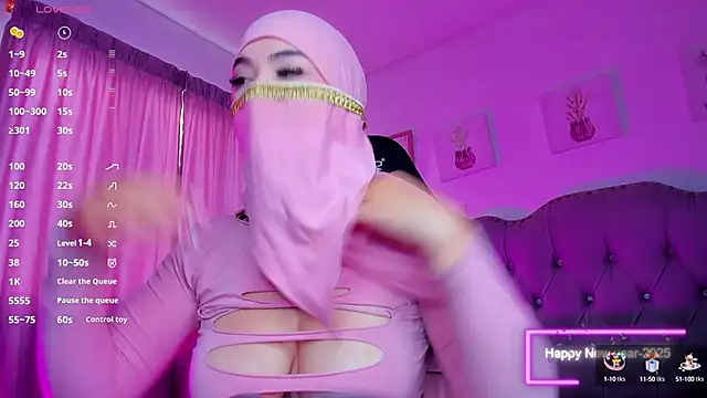 Tahiraa  online show from 01-21-25, 01:11