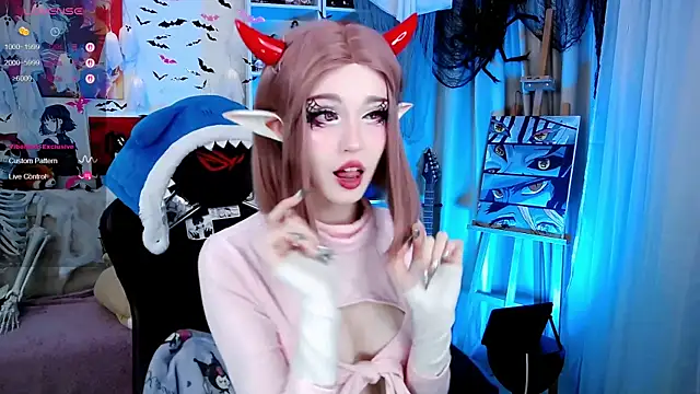 Snapshot of _Sparkland_ chatting on 10-26-25, 09:21 Sparkland online show from 10-26-25, 09:21