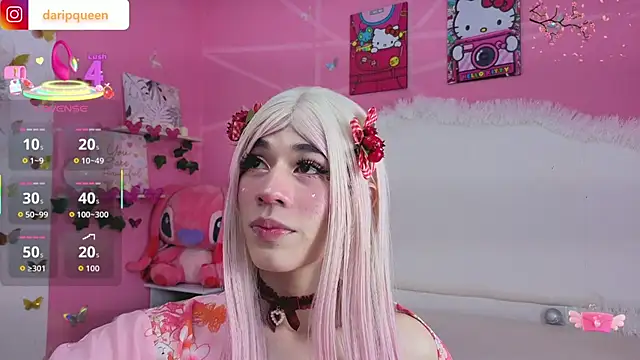 DaripQueen online show from 12-14-25, 02:00